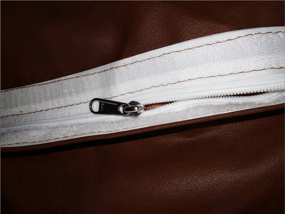 Thumbnail: NEXT SPACE Oversized Faux Leather Bean Bag Cover - SIZE | XXL | XXXL | 4XL