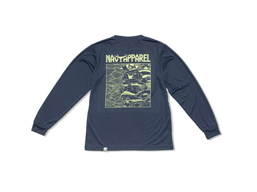 ネイビーアパレル　魚群ドライロンT （NAVY APPAREL） 魚群ドライロンT | NAVY APPAREL