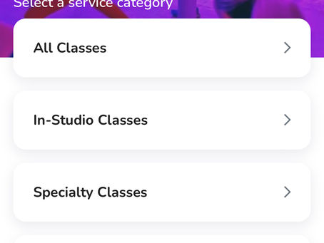 Updates to the Fit FRIENDzy Studios App!!