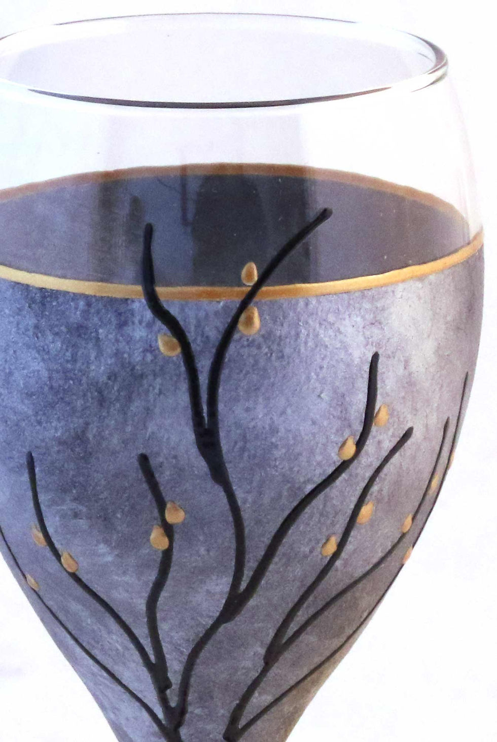 Thumbnail: Modern Kiddush Cup - In Silver Gray Tones