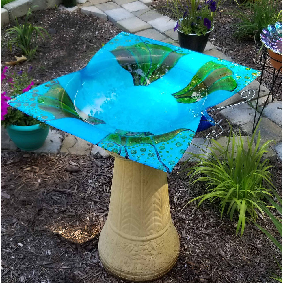 Thumbnail: Large Bird Bath Butterfly