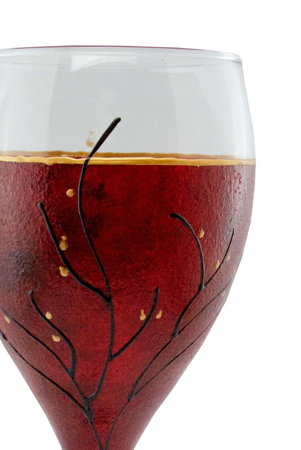 Thumbnail: Kiddush Cup - In Deep Red Colors