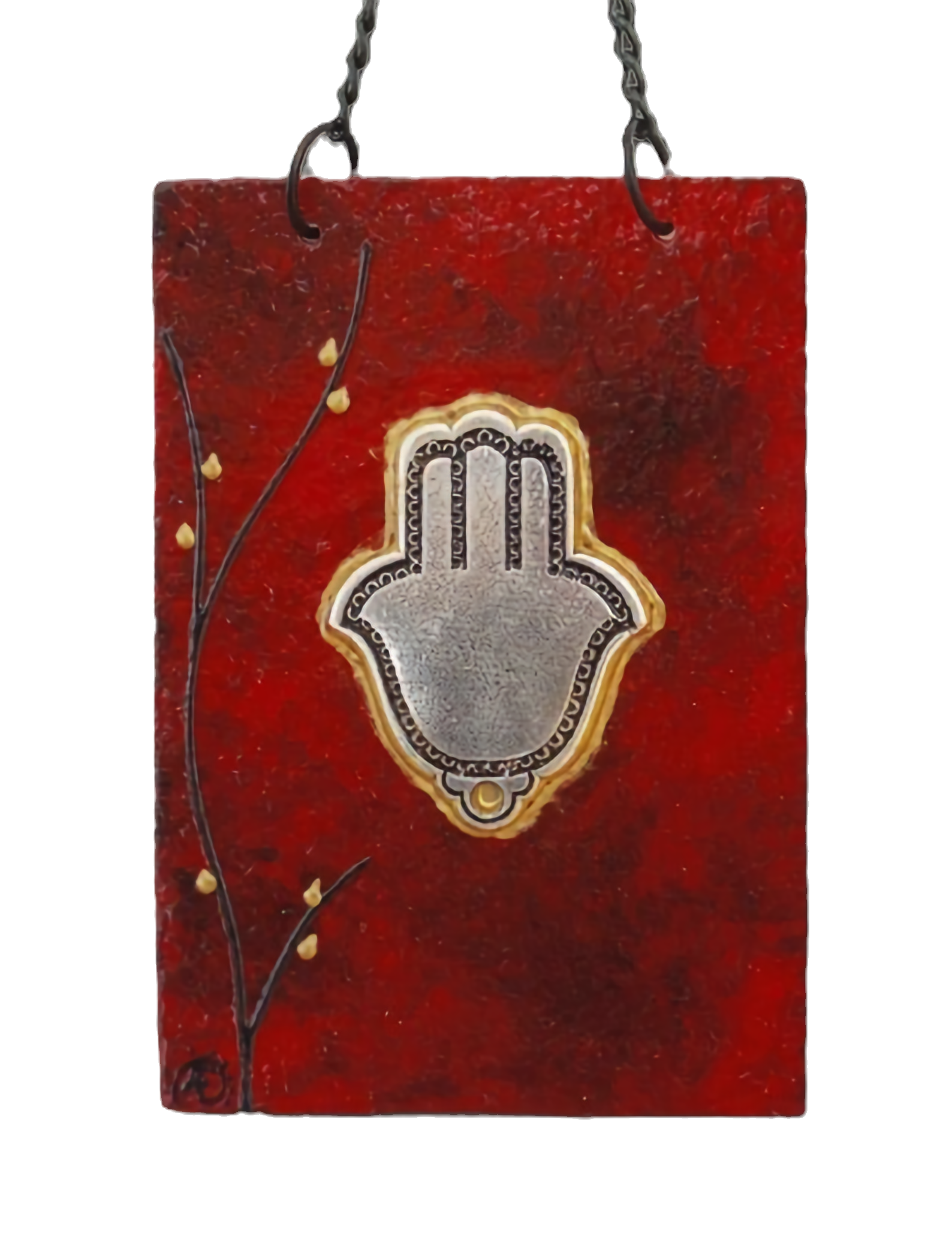 Hamsa Blessing - Red Velvet