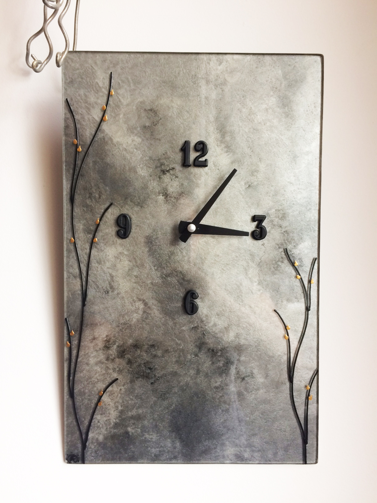 Modern Clock with Custom Details