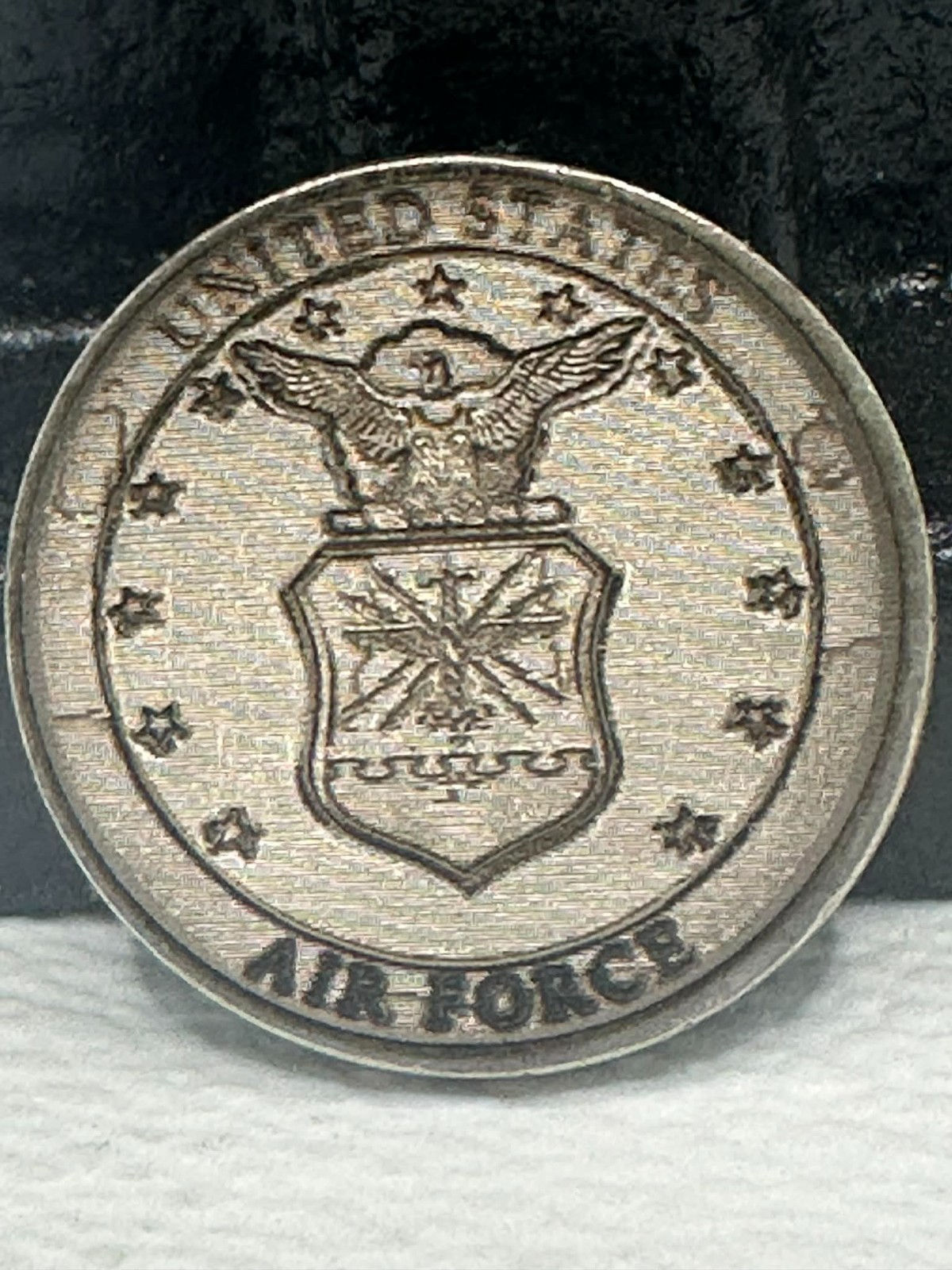 Hobo Nickel "United States Air Force" Genuine Buffalo Nickel