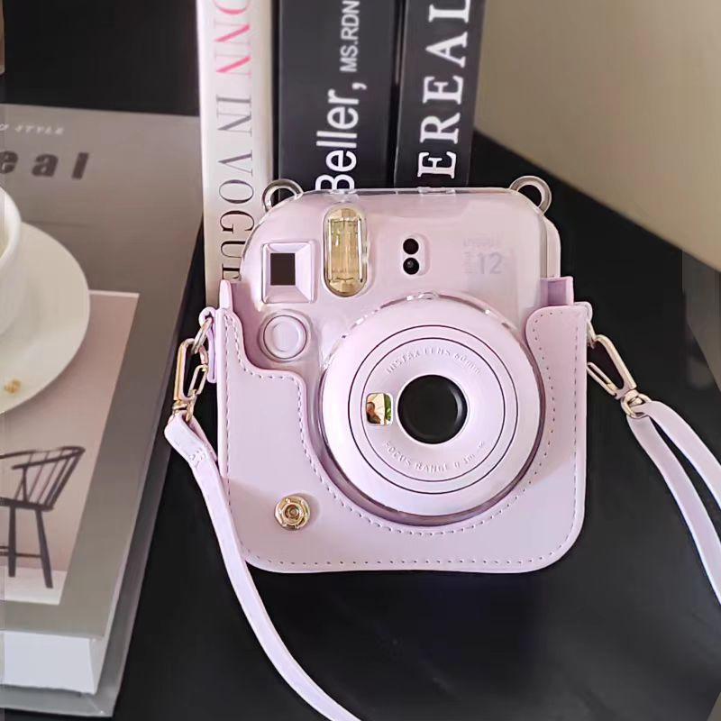 Thumbnail: Vintage PU Leather Instant Camera Case