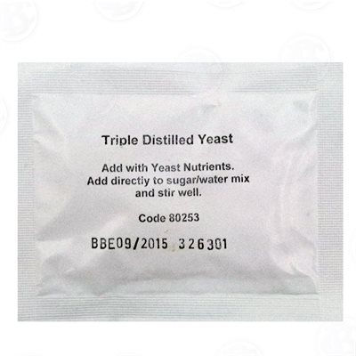 Triple Distilled Turbo Yeast - 2 Gal (80253)