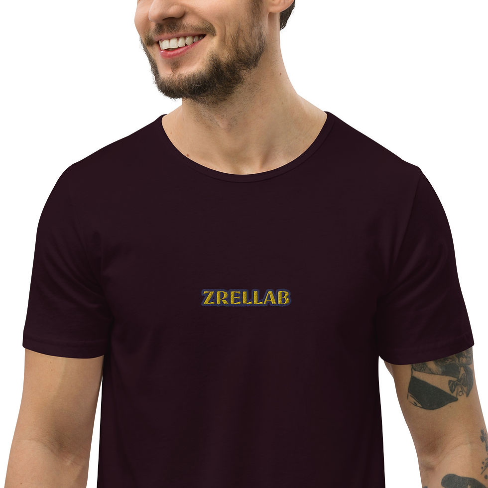 Thumbnail: ZRELLAB LTD Men's Curved Hem T-Shirt