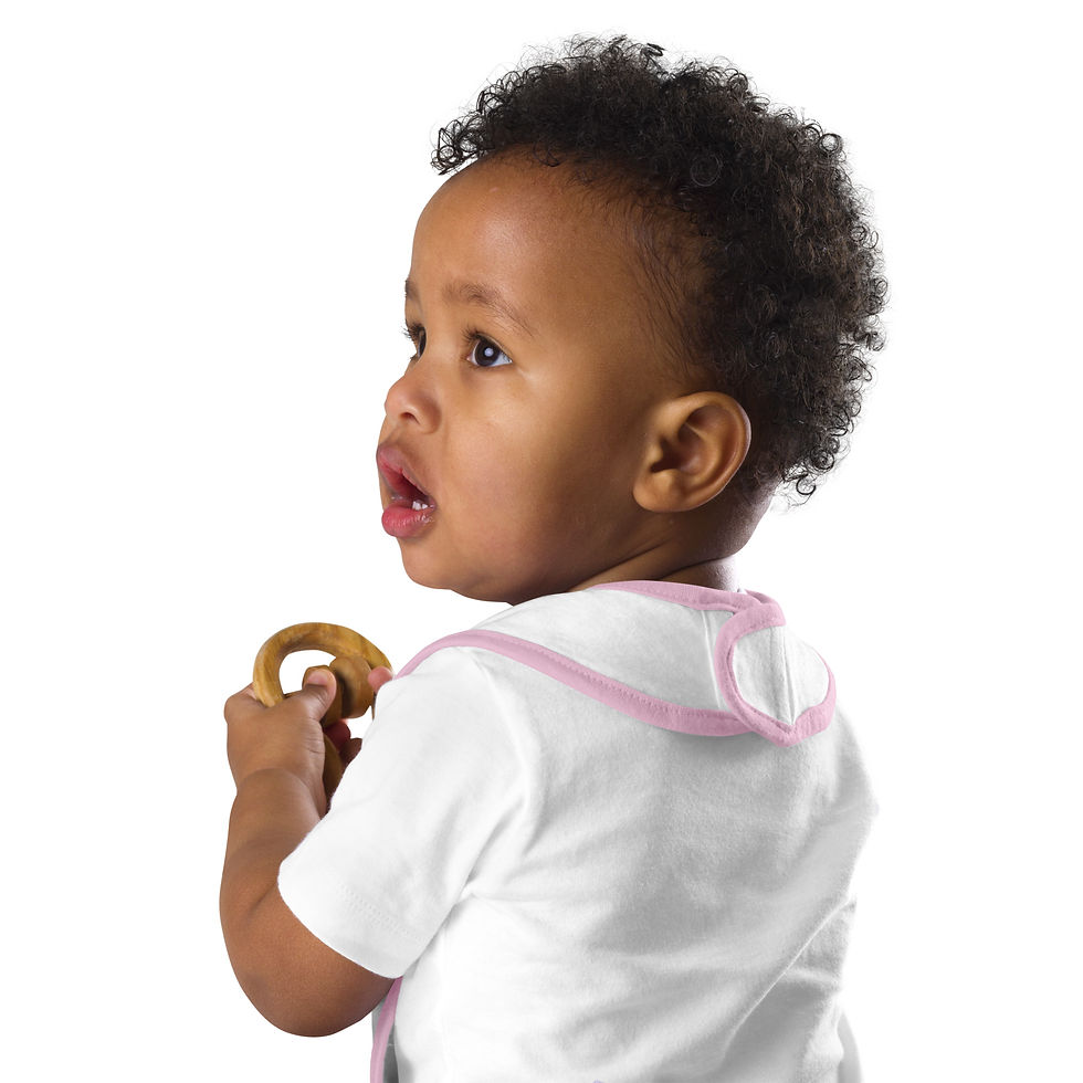 Thumbnail: ZRELLAB LTD Embroidered Baby Bib