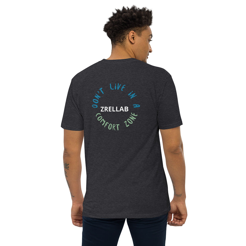Miniatiūra: ZRELLAB LTD Men’s Premium Heavyweight Tee