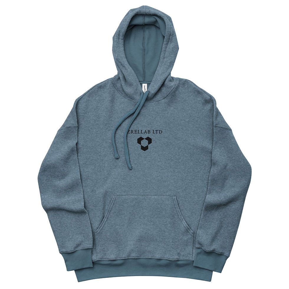 Thumbnail: ZRELLAB LTD Unisex Sueded Fleece Hoodie