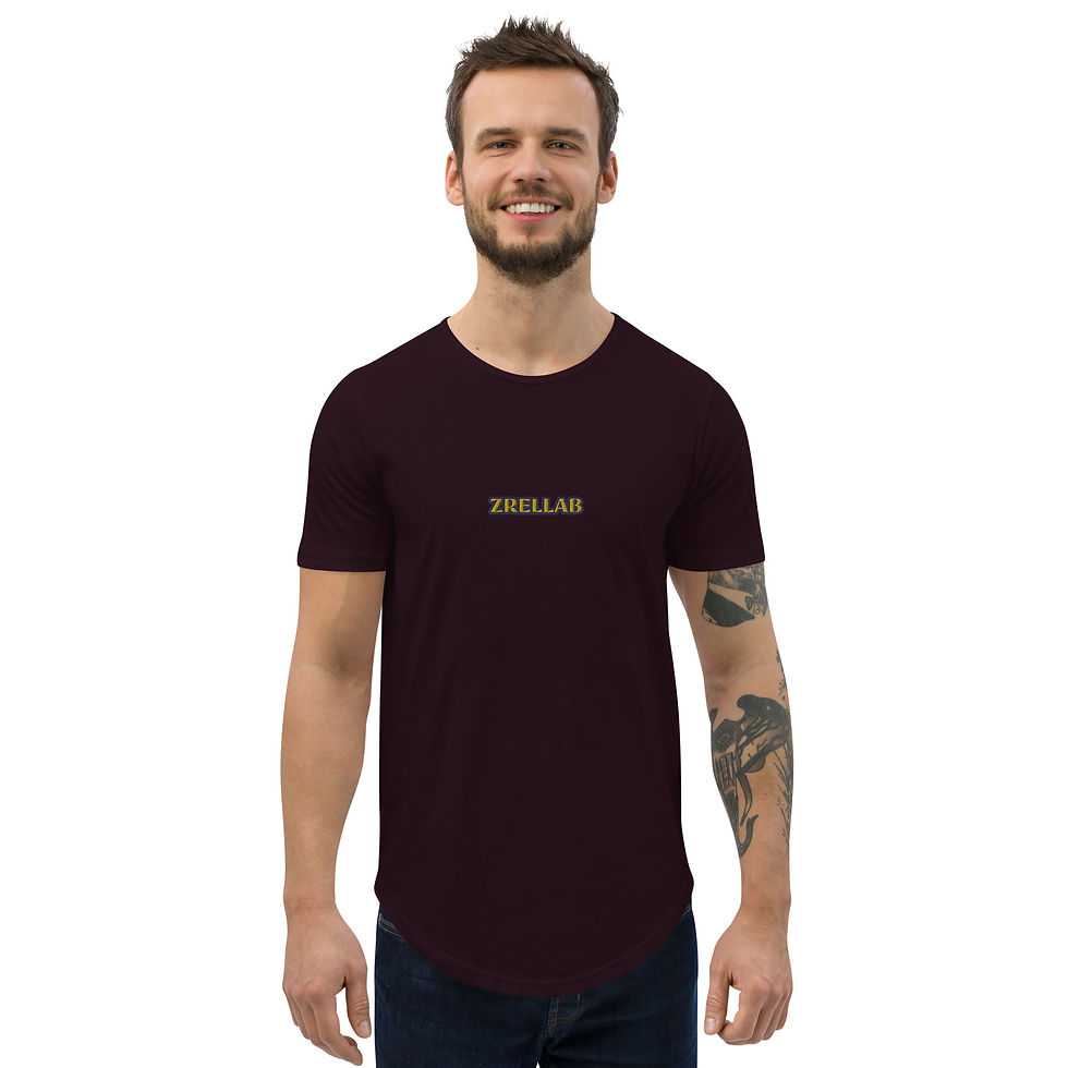 Thumbnail: ZRELLAB LTD Men's Curved Hem T-Shirt