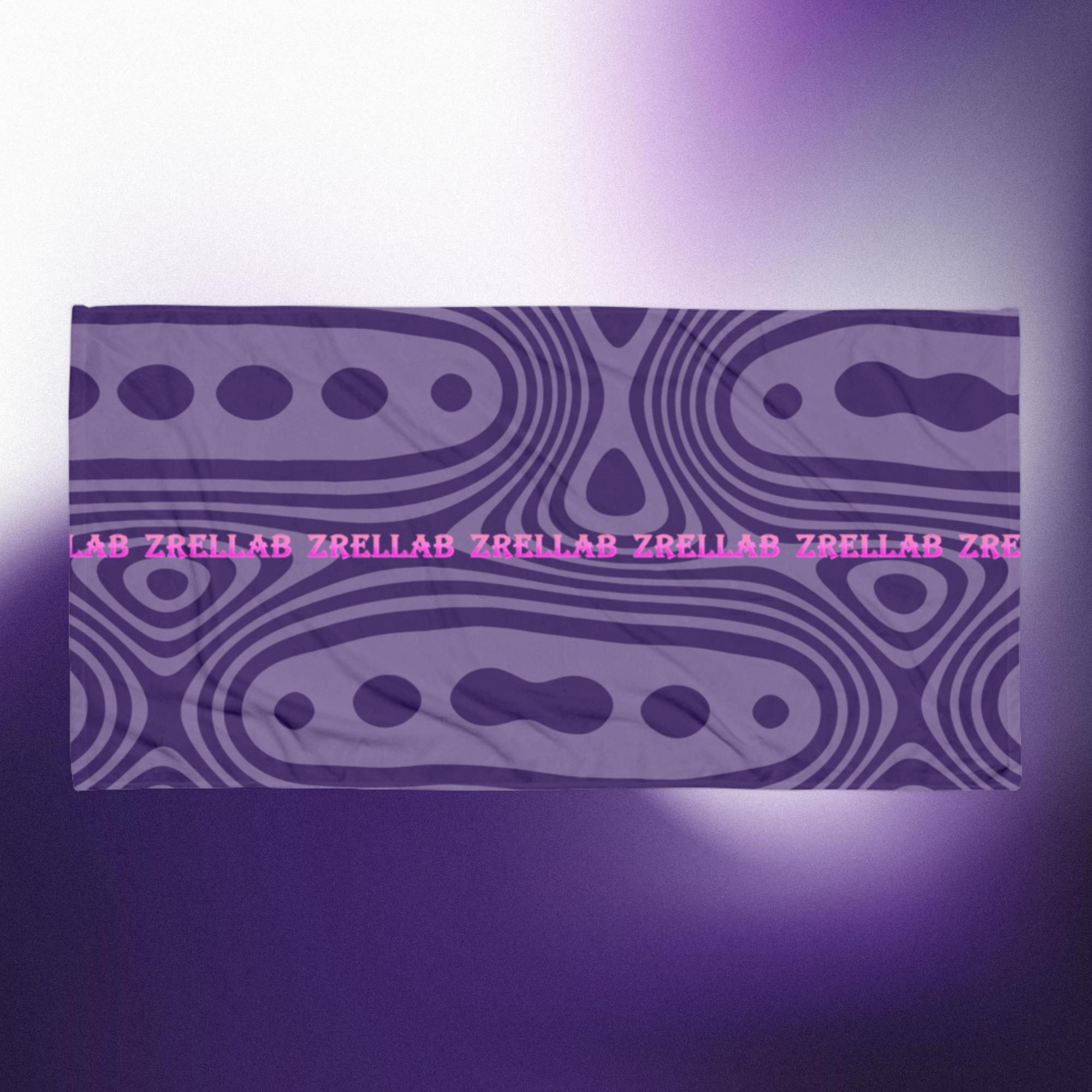 ZRELLAB LTD Purple Response Towel