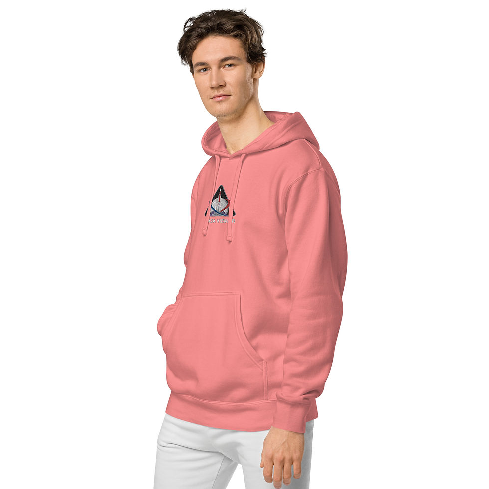 Thumbnail: NASA VIEWER Unisex pigment-dyed hoodie
