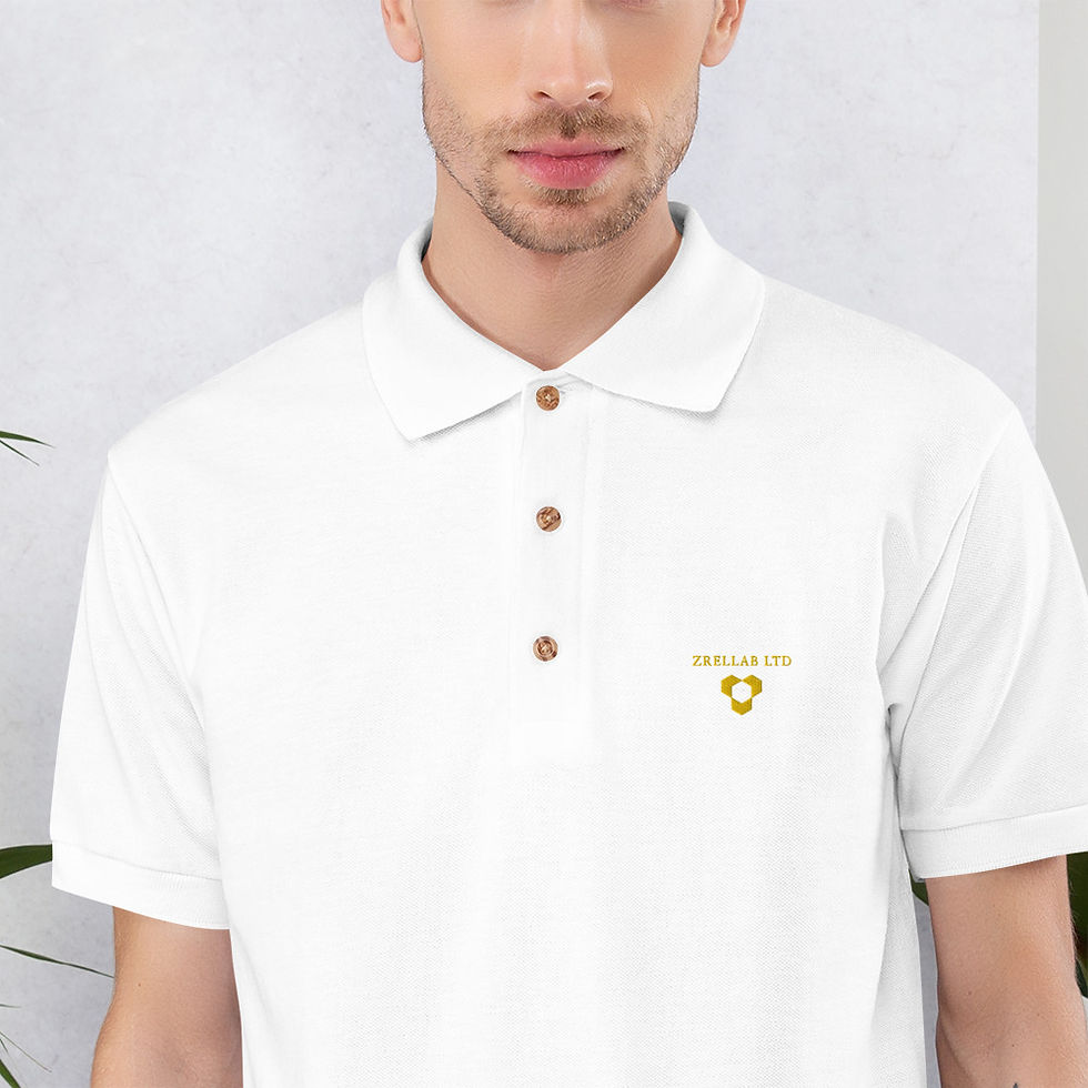 Thumbnail: ZRELLAB LTD Embroidered Polo Shirt