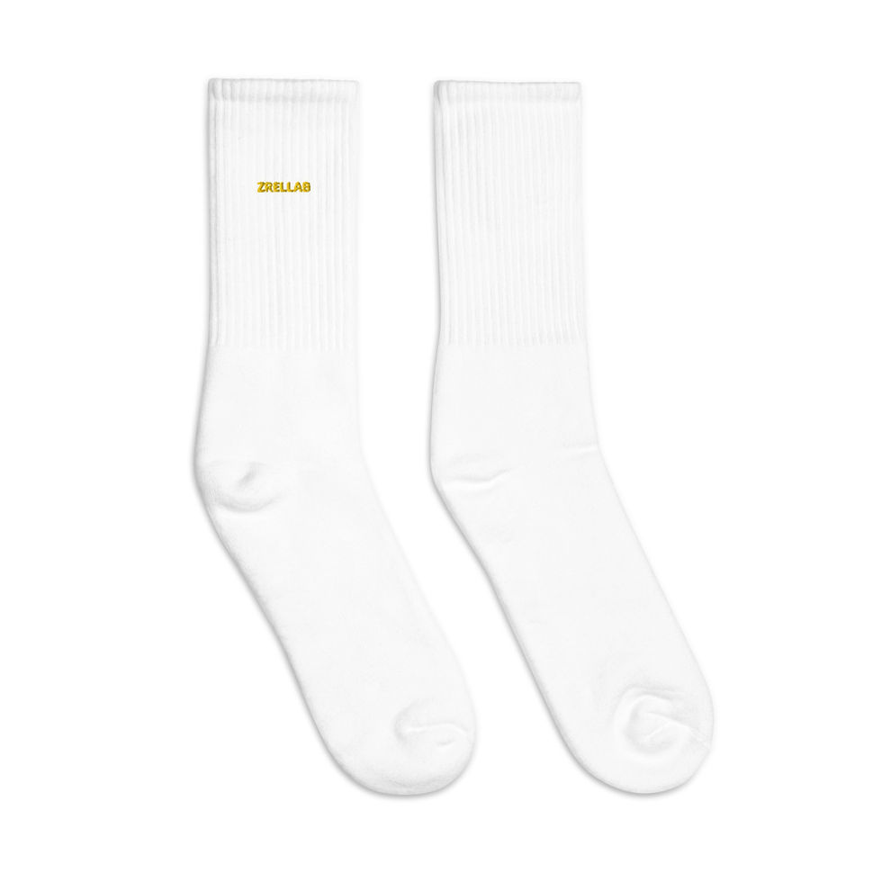 Thumbnail: ZRELLAB LTD Embroidered socks