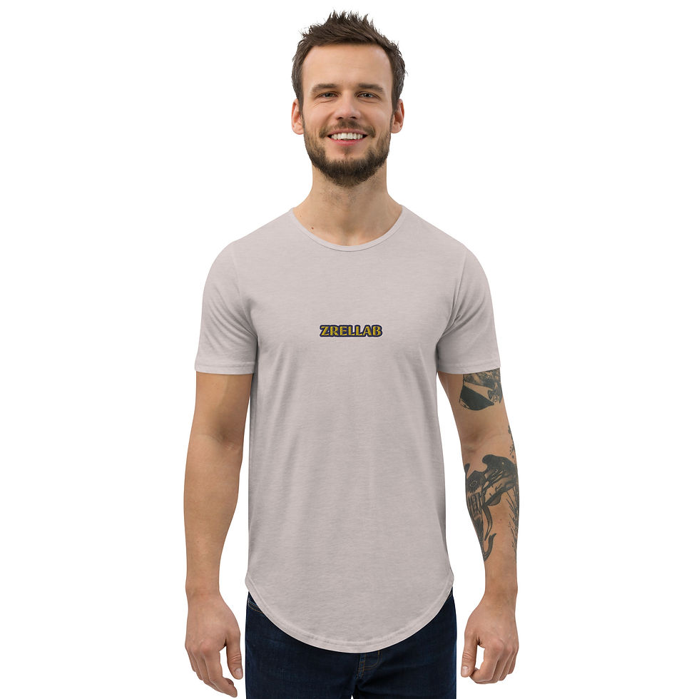 Thumbnail: ZRELLAB LTD Men's Curved Hem T-Shirt