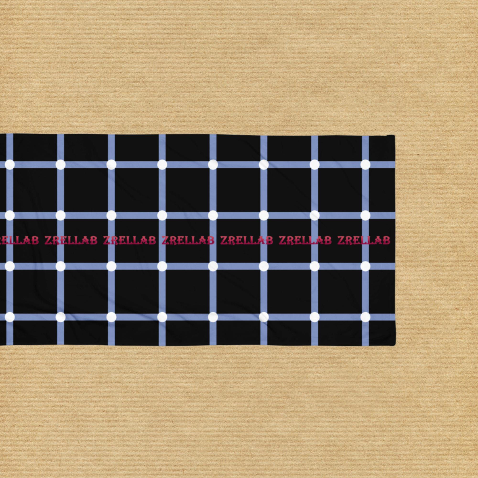 ZRELLAB LTD Blue Focus Towel