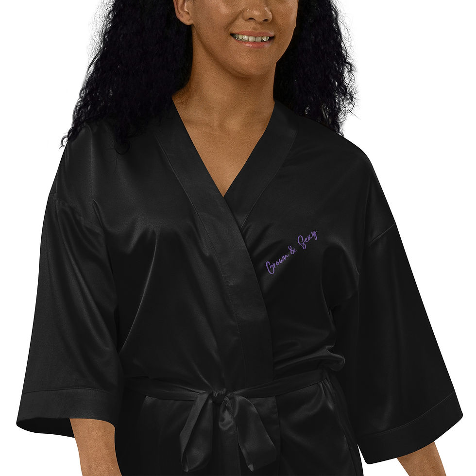 Thumbnail: ZRELLAB LTD Satin Robe
