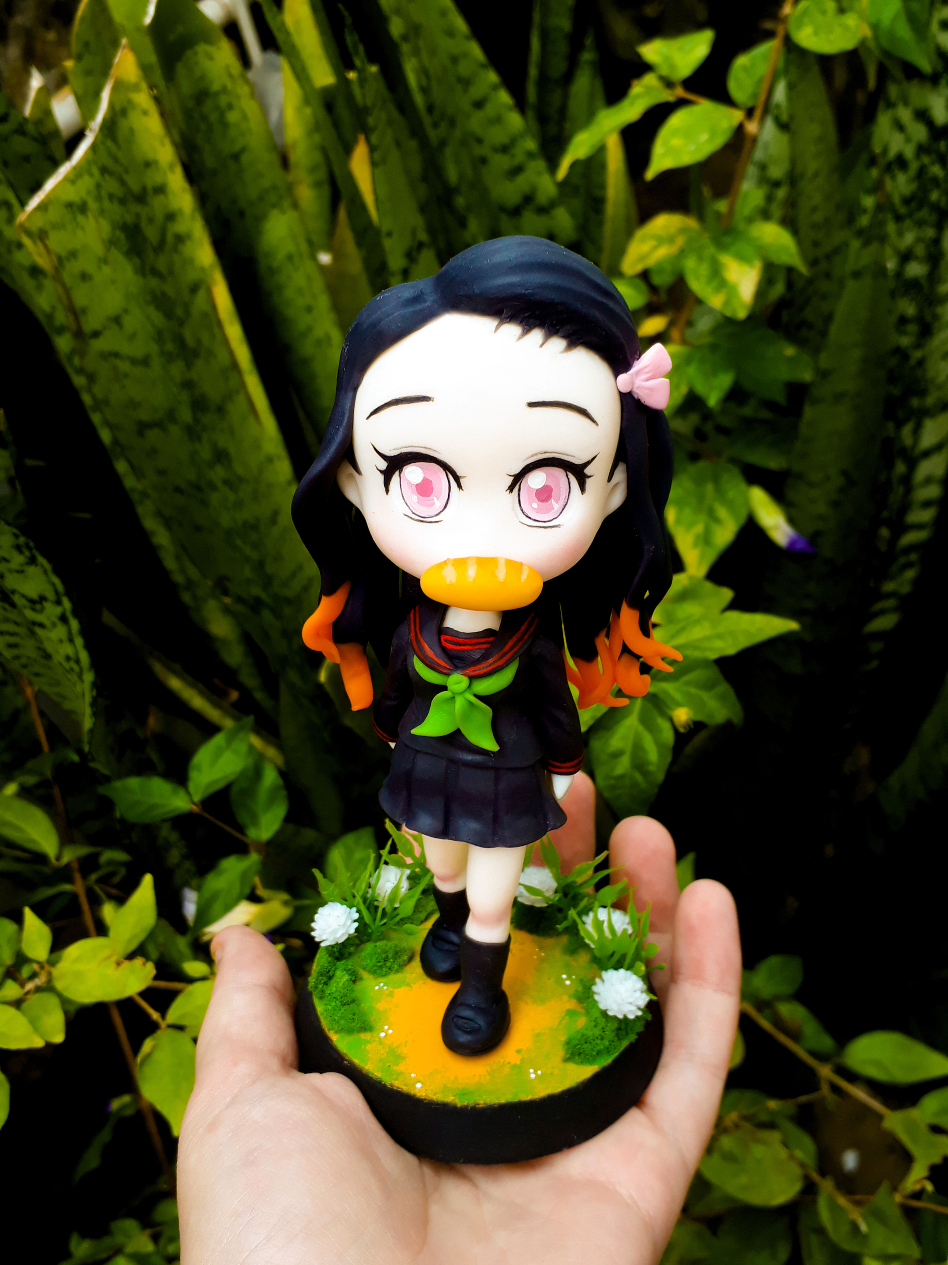 Anime M - Demon Slayer Nezuko / school