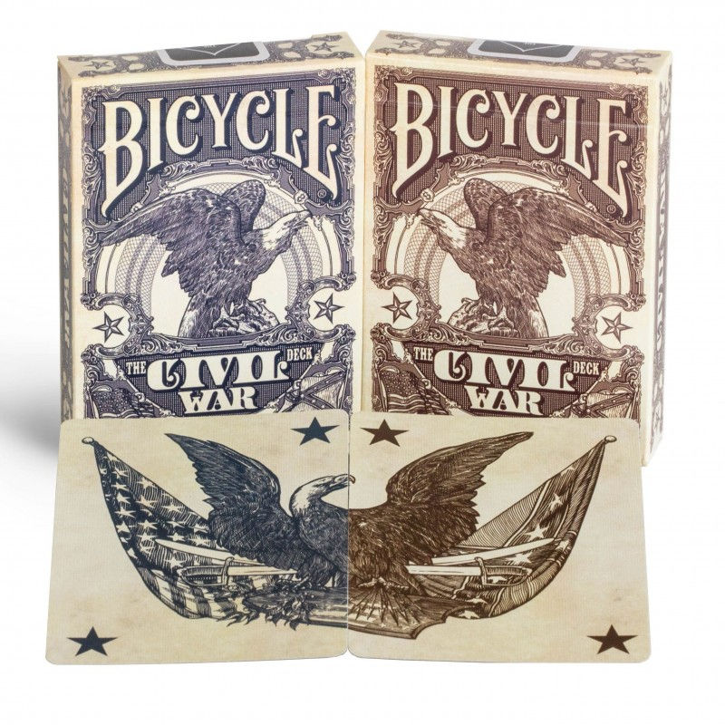 Thumbnail: Bicycle - Civil War Playing Cards