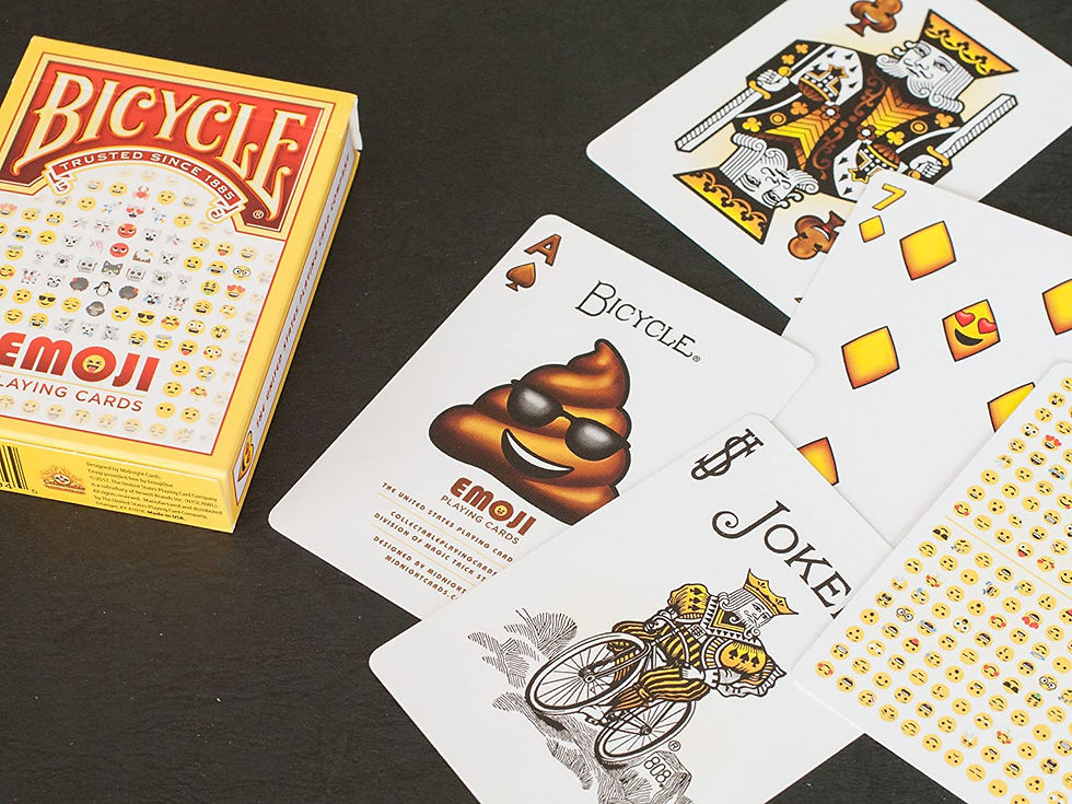 Thumbnail: Bicycle - Emoji Playing Cards
