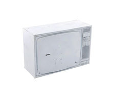 Retro white painted TV