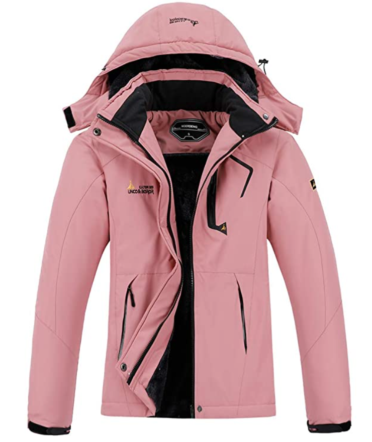womens pullover ski jacket