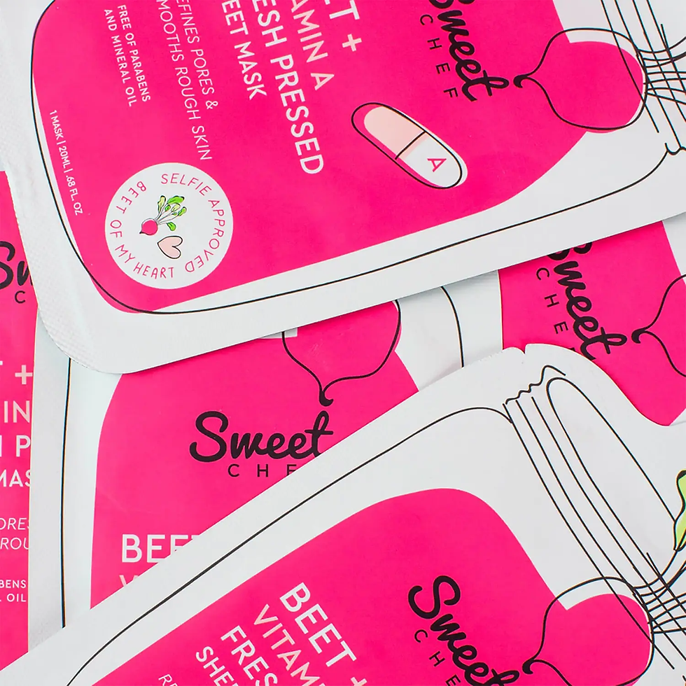 Thumbnail: SWEET CHEF BEET + VITAMIN A FRESH PRESSED SHEET MASK