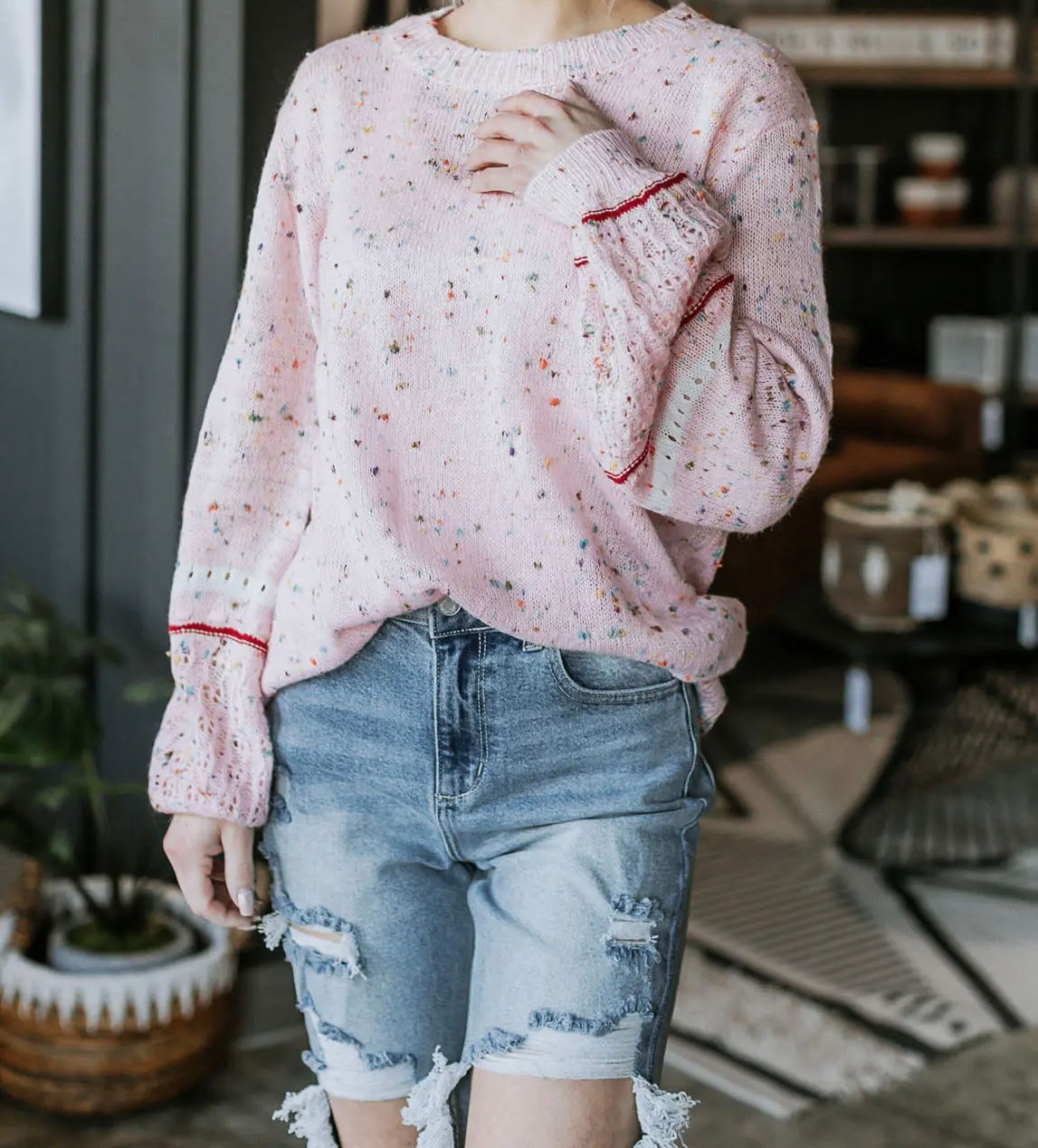 Rena Confetti Sweater