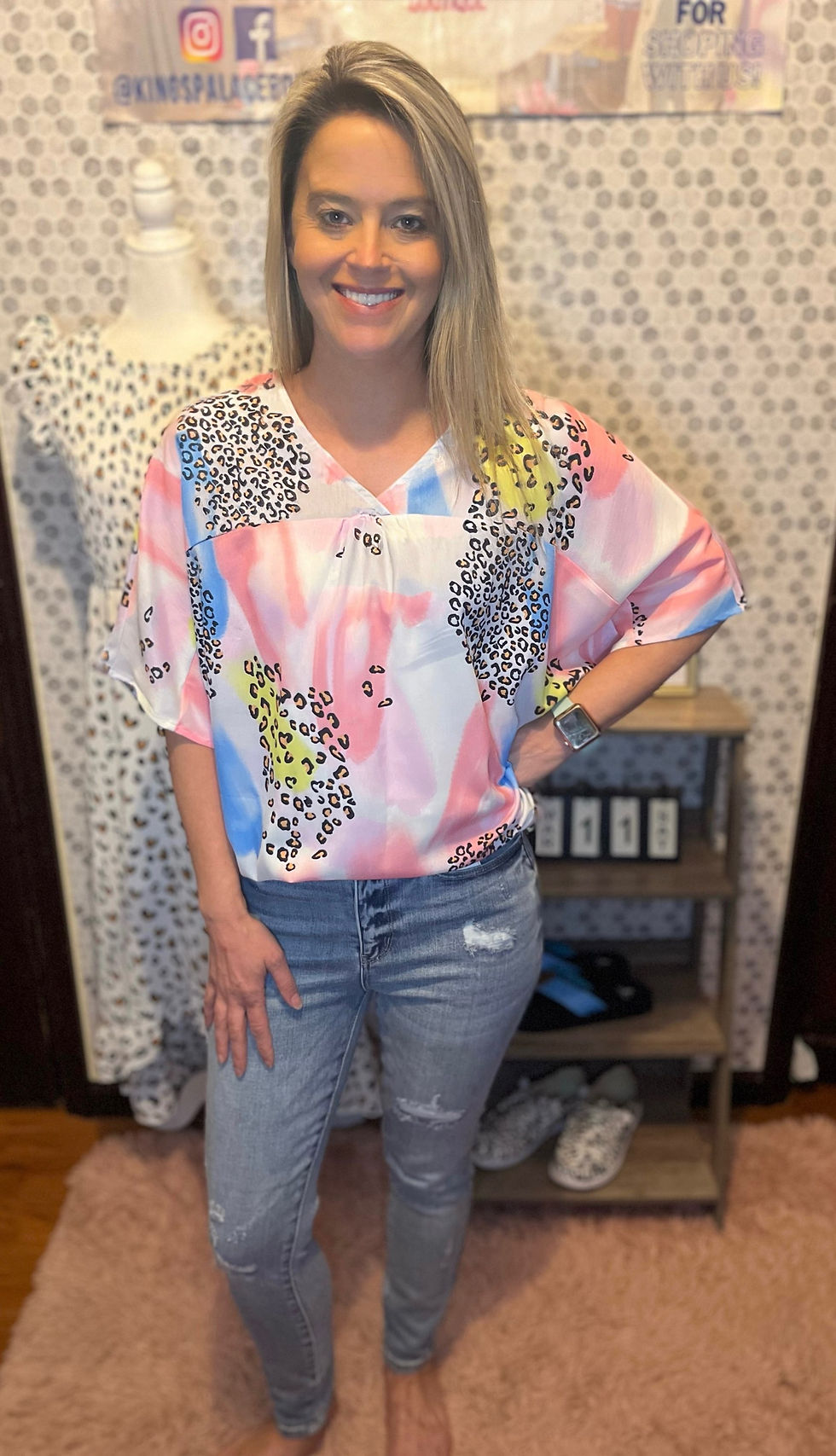 Thumbnail: Jeanette Watercolor Blouse