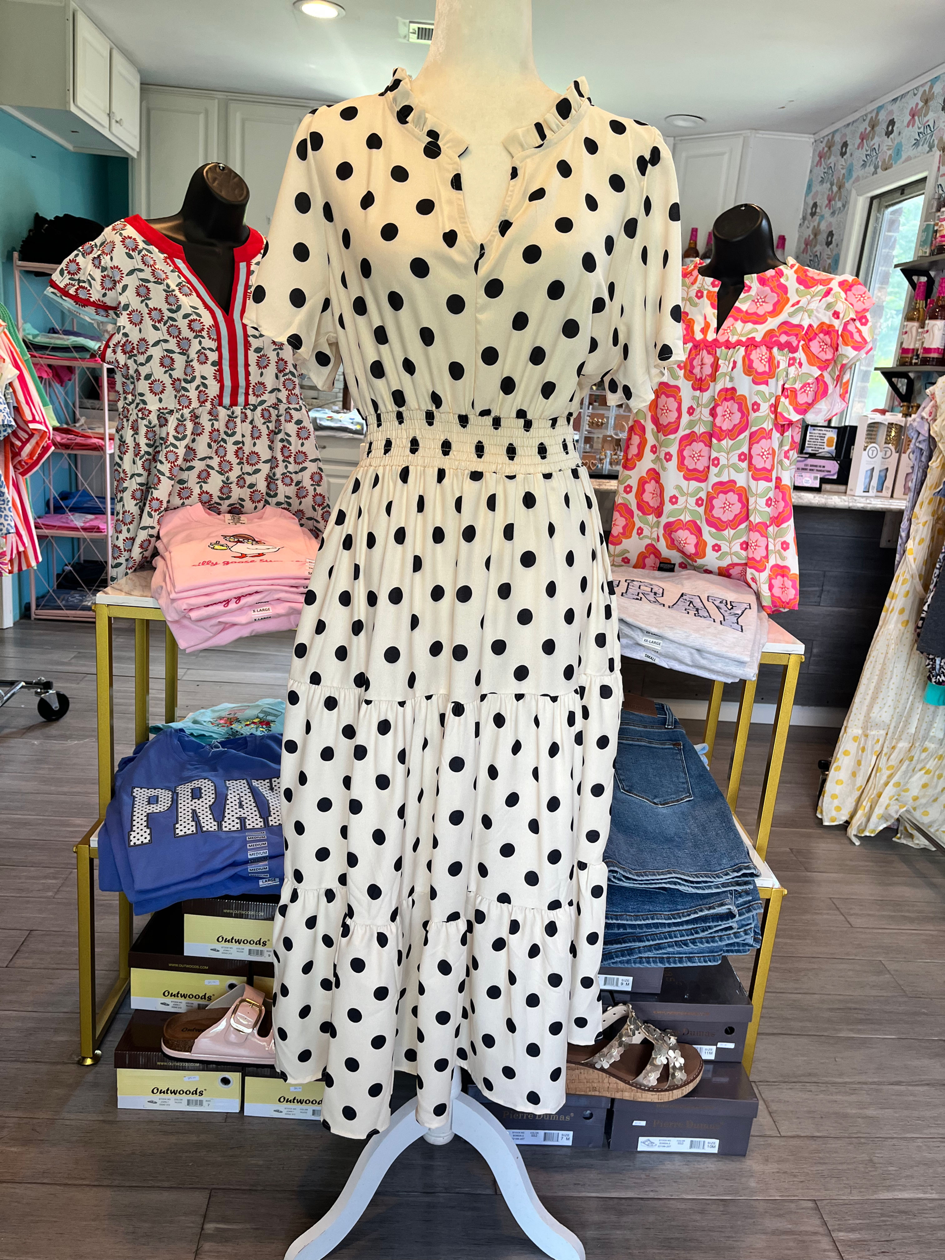 Penelope Polka Dot Dress