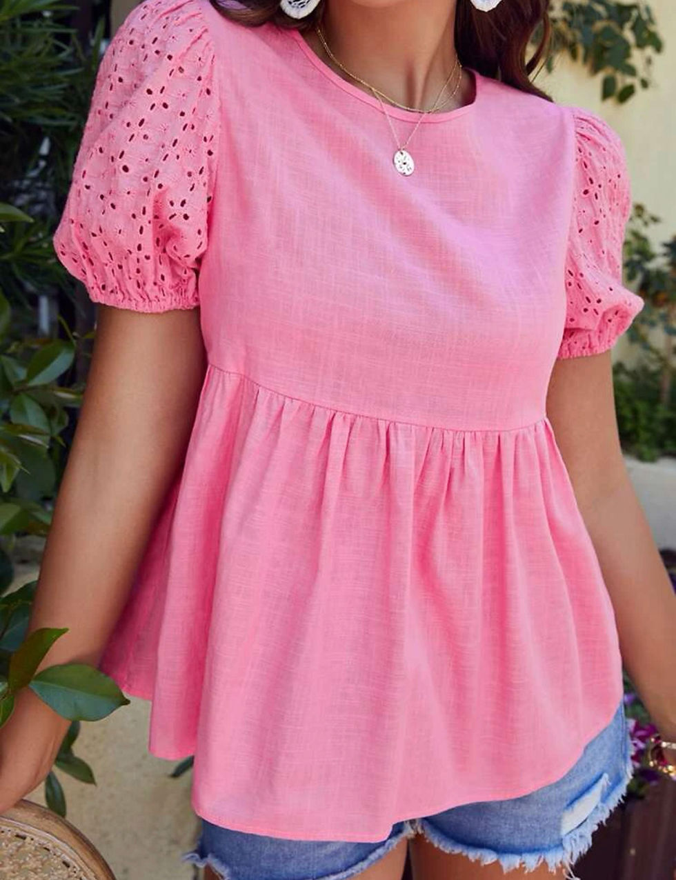 Thumbnail: Allison Puff Sleeve Blouse