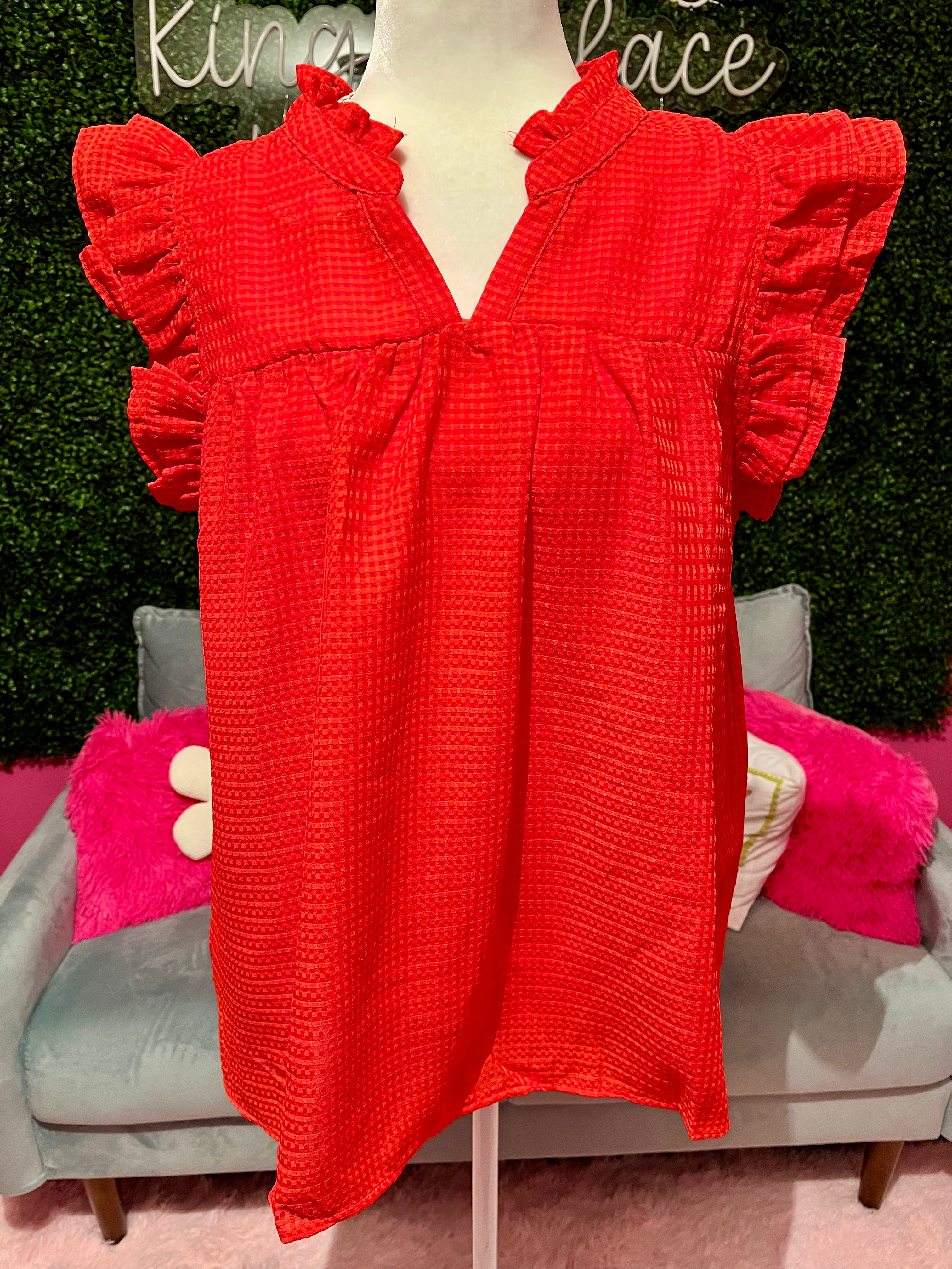 Sienna Ruffle Sleeve Blouse