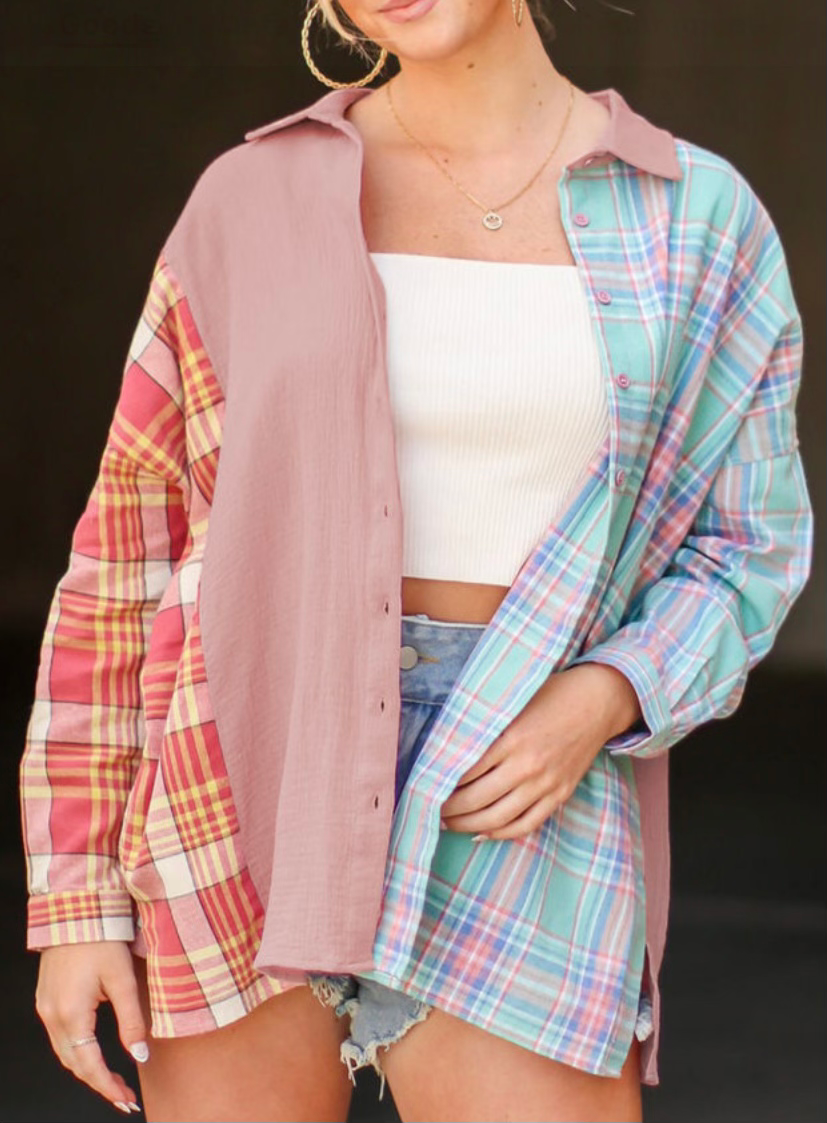 Mallory Plaid Shacket