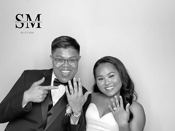 Glam booth black and white glam photo kardashian booth