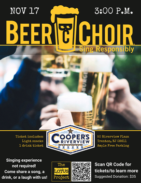 Raise a Toast with The LOTUS Project’s Choir on Tap