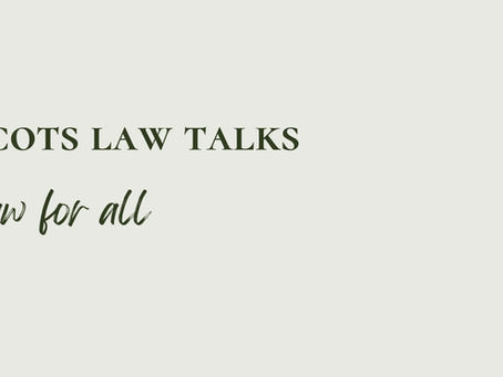 Short Q&A with Lindsay Conchar, Founder of Scots Law Talks