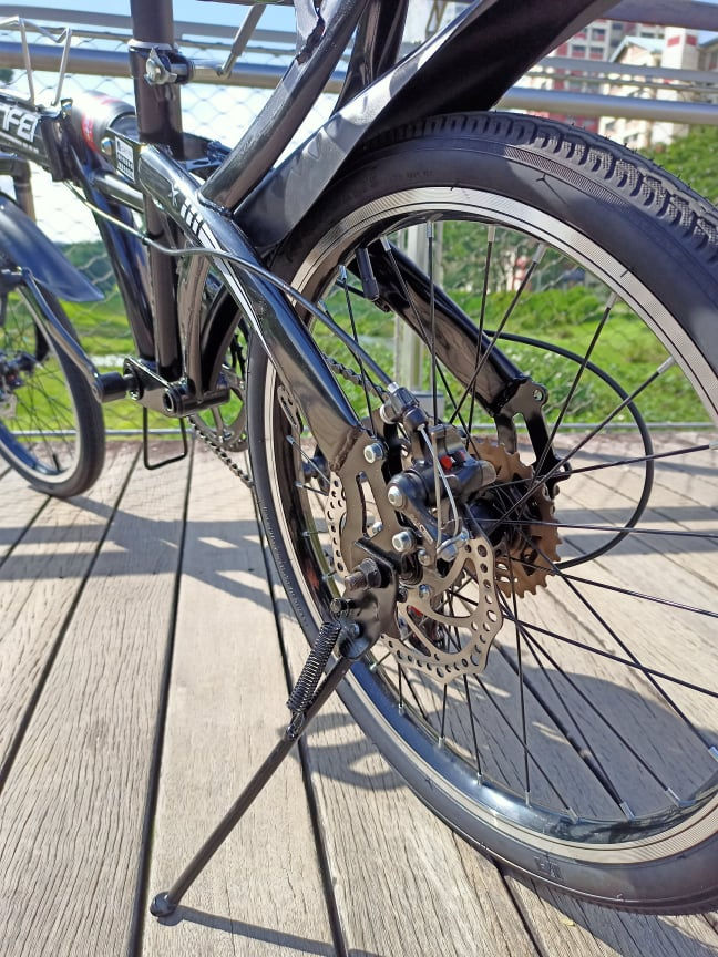 Thumbnail: [2108291539] NEWLY UNBOX DISPLAY SET 20" FOLDABLE BICYCLE SOLD MANY