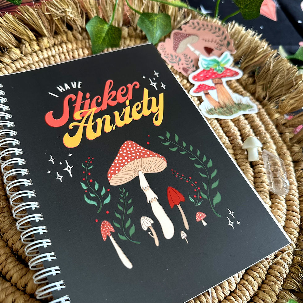 Thumbnail: Sticker Anxiety Reusable Sticker Book