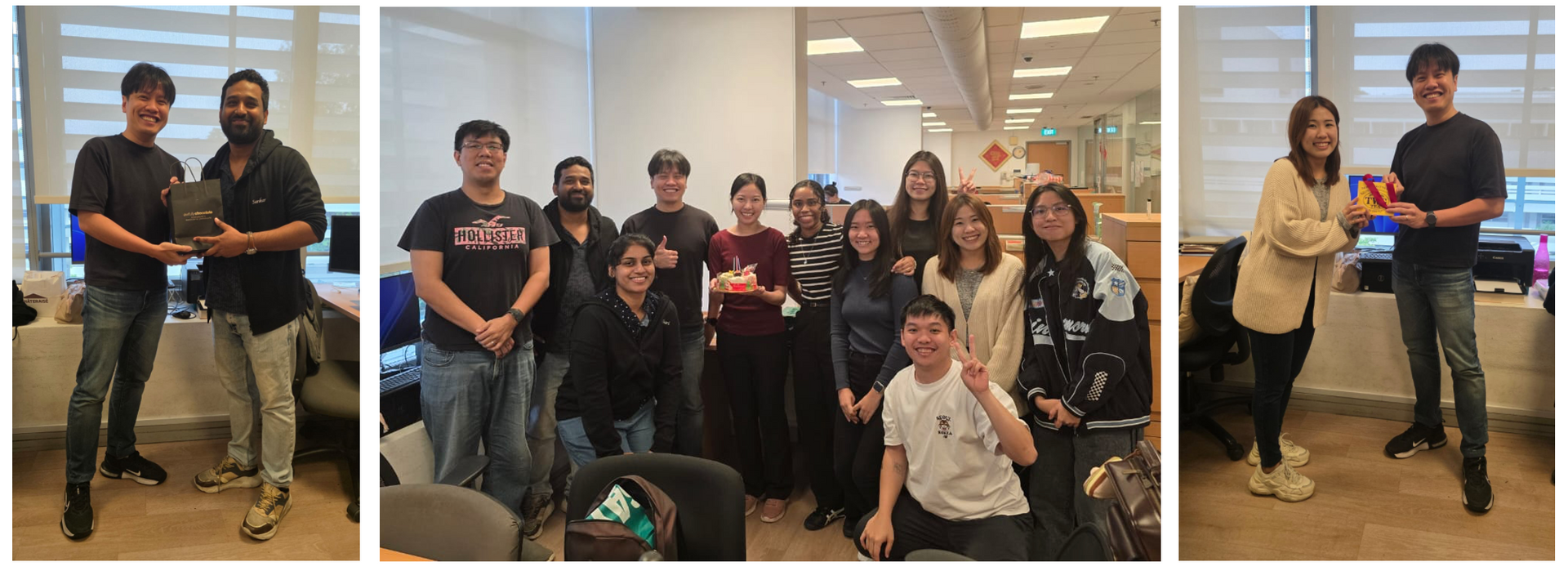 We bid farewell to Sankar and Siew Kheng! Thank you for all your hard work and contributions to the LeeSearch Group over the past few years. (Dec 2025)