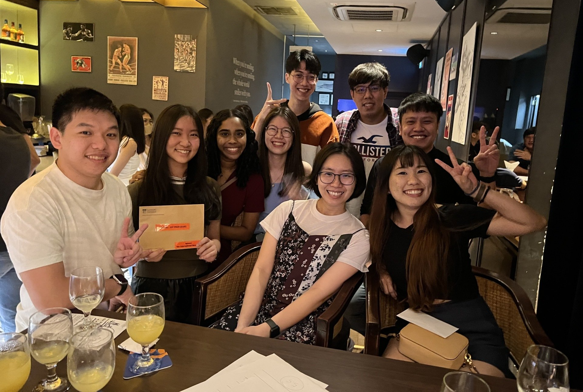 CBC Alumni Night 2022! Our team mainly comprises of CBC alumni, including myself. We also won the first prize for the Pub Quiz! A truly talented group!…