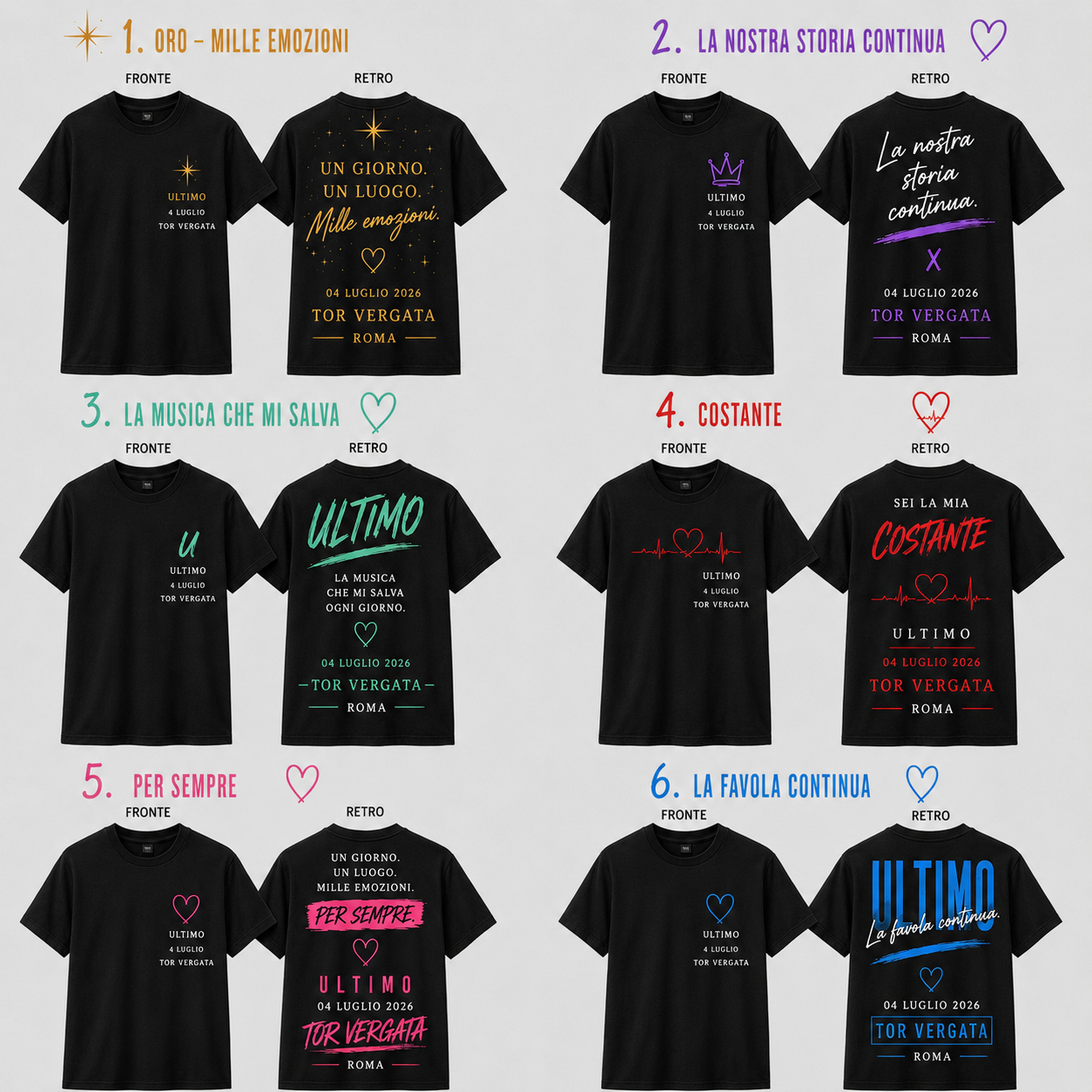 T-Shirt Ultimo "Tor Vergata"