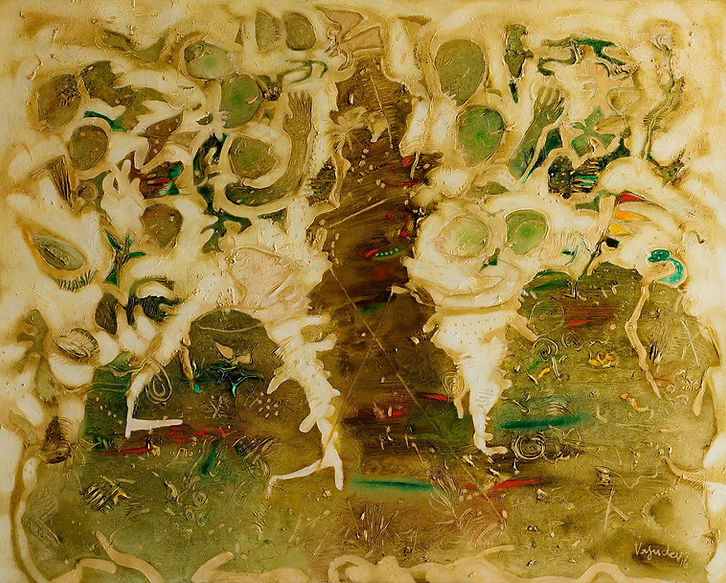S.G. Vasudev - Tree Amongst Ruins