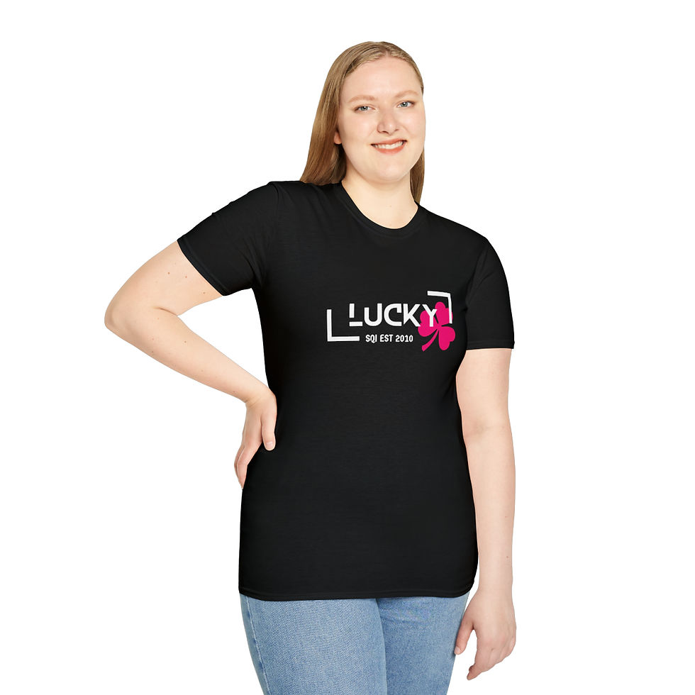 Thumbnail: SQI Lucky Square Unisex Softstyle T-Shirt