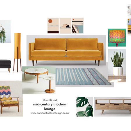 lounge, mid-century modern...