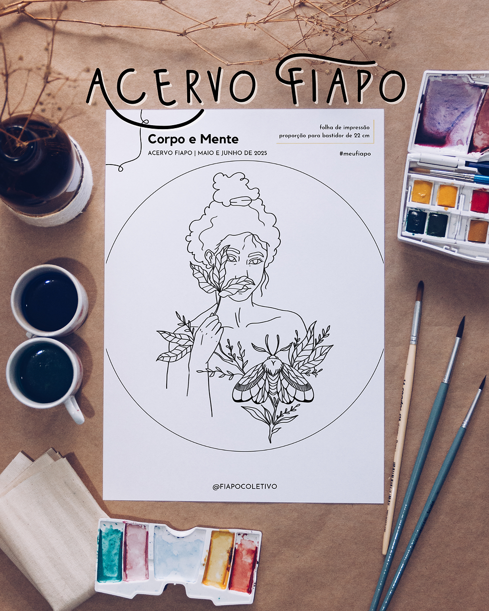 Corpo e Mente - Risco Avulso - Acervo Fiapo