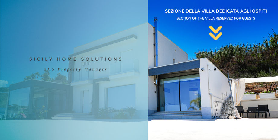 Villa di lusso in Sicilia: Sezione della villa, Sicily Home Solutions