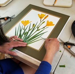 Flower Pressing Makes a Comeback
