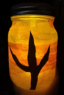 Mason Jar Luminary